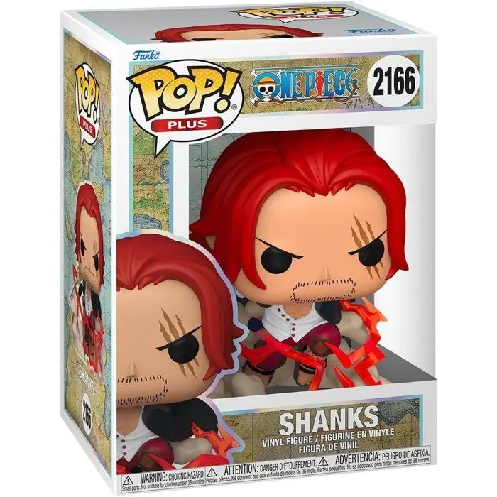 Figurine Funko Pop! Plus - One Piece Shanks - Vinyle