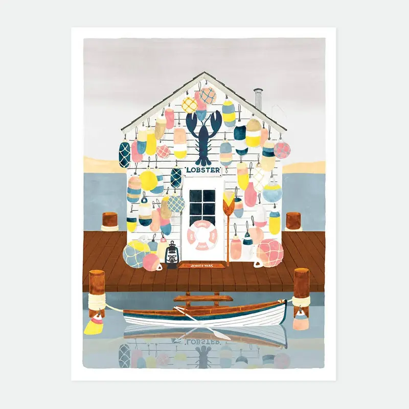Fisherman shop - Poster