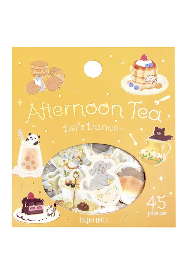 Flake Stickers - Afternoon Tea Party - Let's Dance