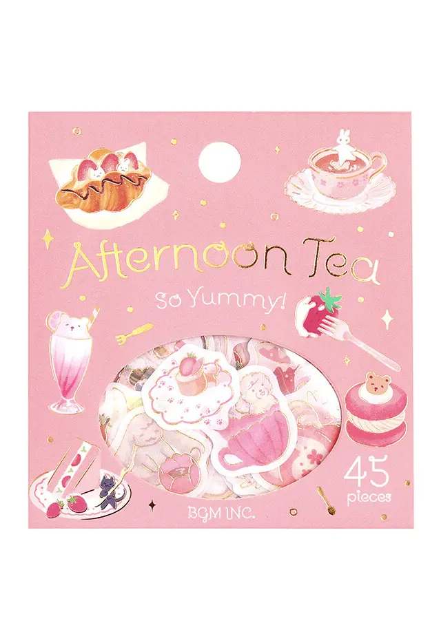 Flake Stickers - Afternoon Tea Party - So Yummy