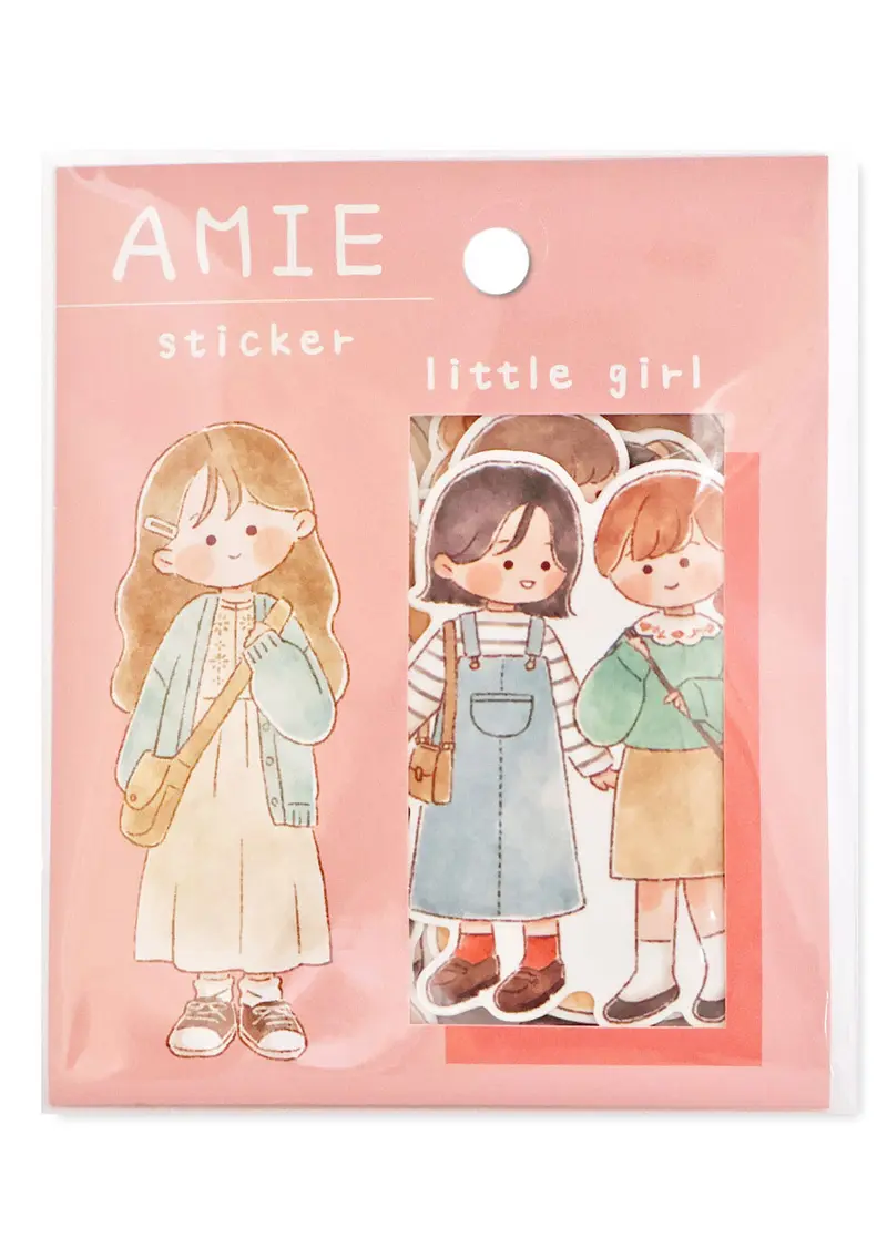 Flake Stickers - Amie - Petite fille