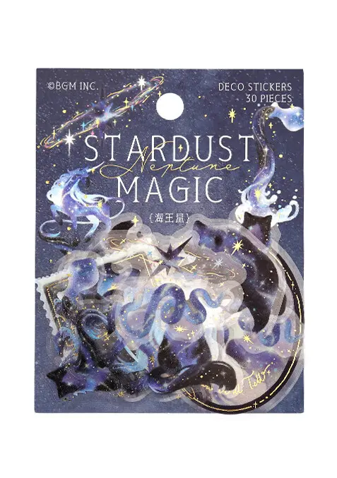 Flake Stickers - Stardust Magic - Neptune
