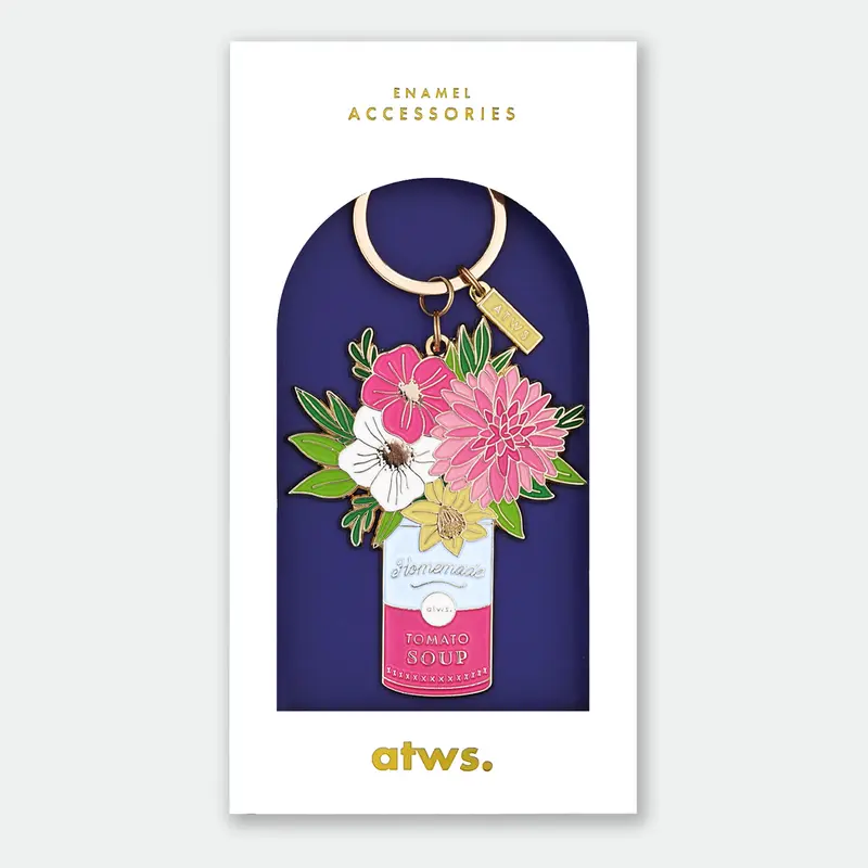 Flower Can - Keychain
