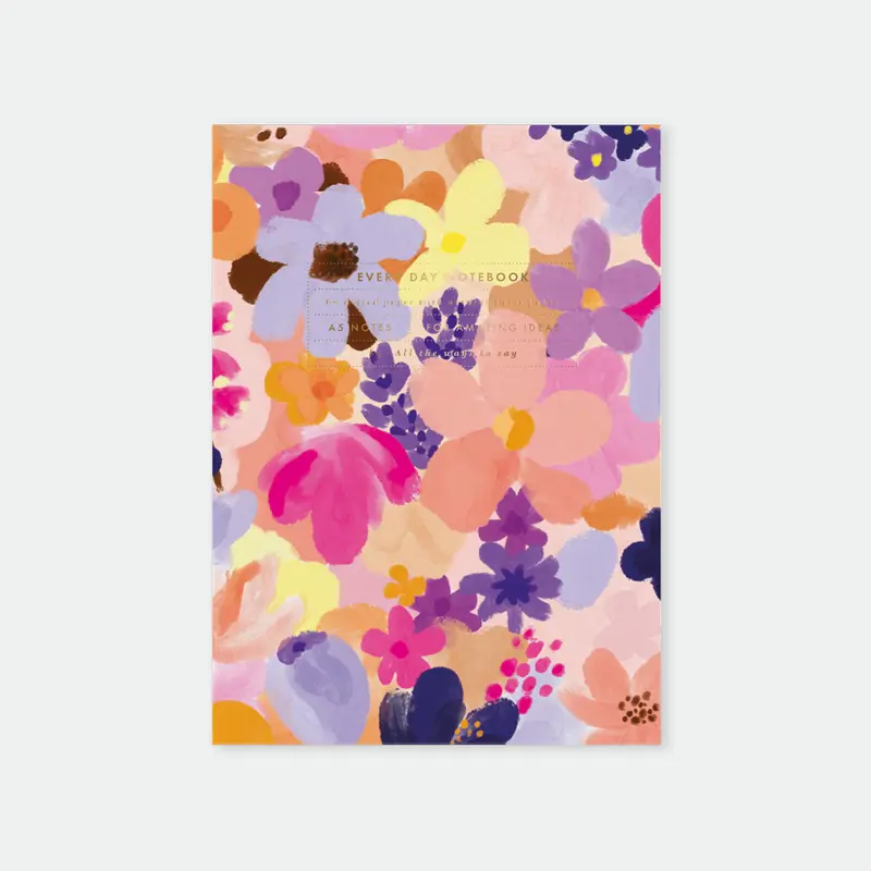 Flower garden - Notebook A5