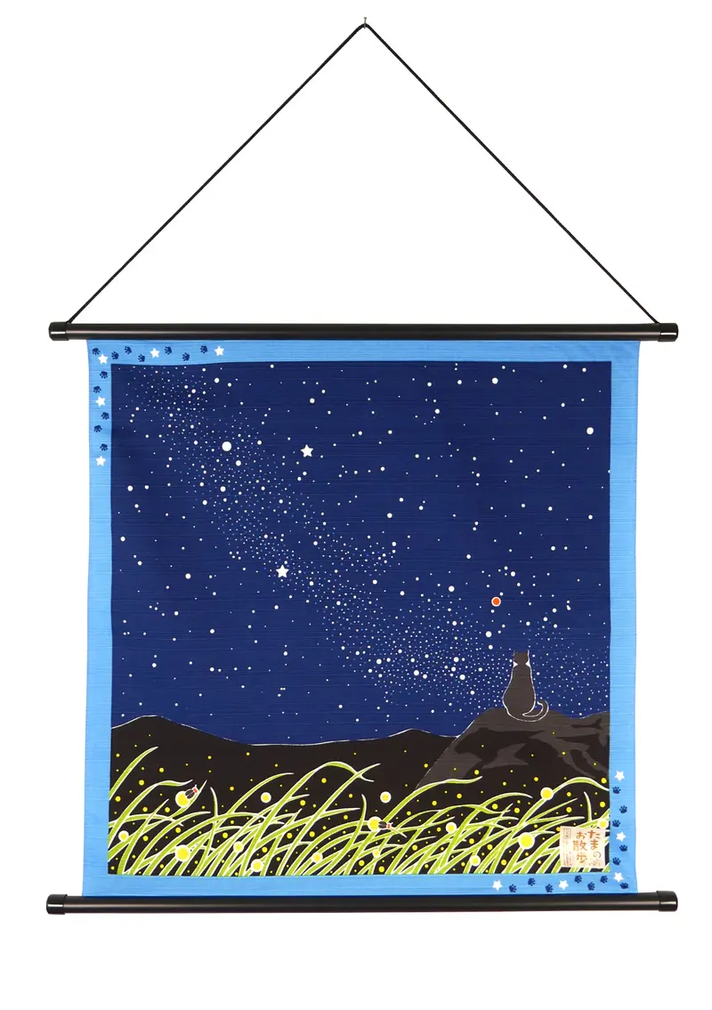 Furoshiki - Chat dans la nuit
