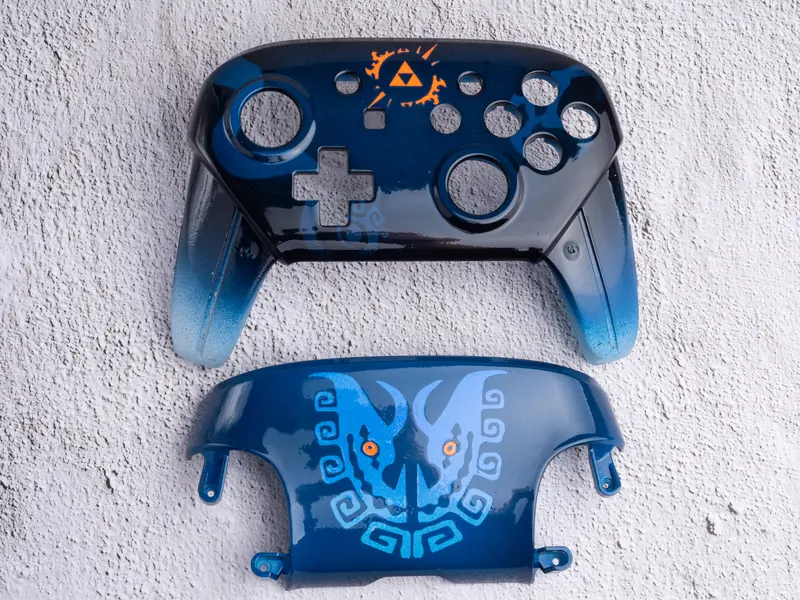 Ganondorf / The Wind Waker (Glossy) - Nintendo Switch Custom Controller Shells