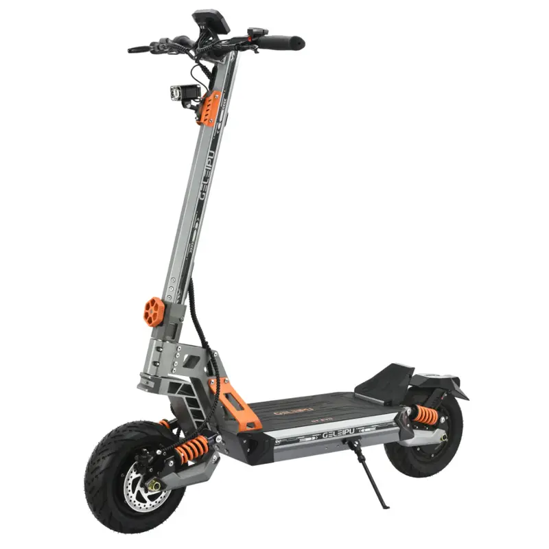 GELEIPU GT EVO Electric Scooter - 1600W*2 Dual Motor 60V36AH Battery 11 inch Tires - Grey