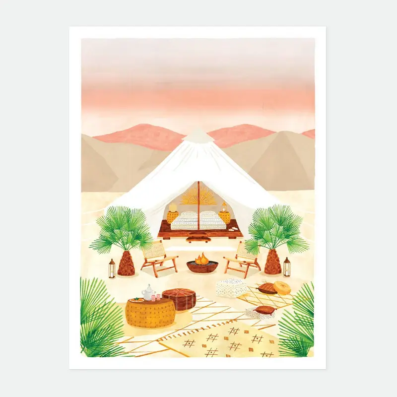 Glamping - Poster