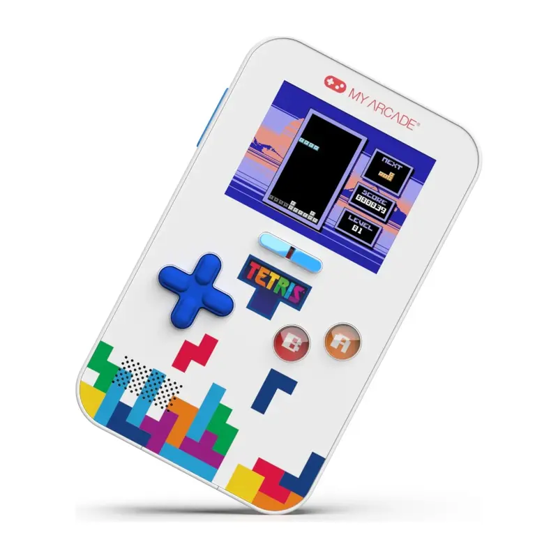 Go Gamer Tetris My Arcade — console de poche à écran 2,5 pouces, Tetris et 300 jeux bonus