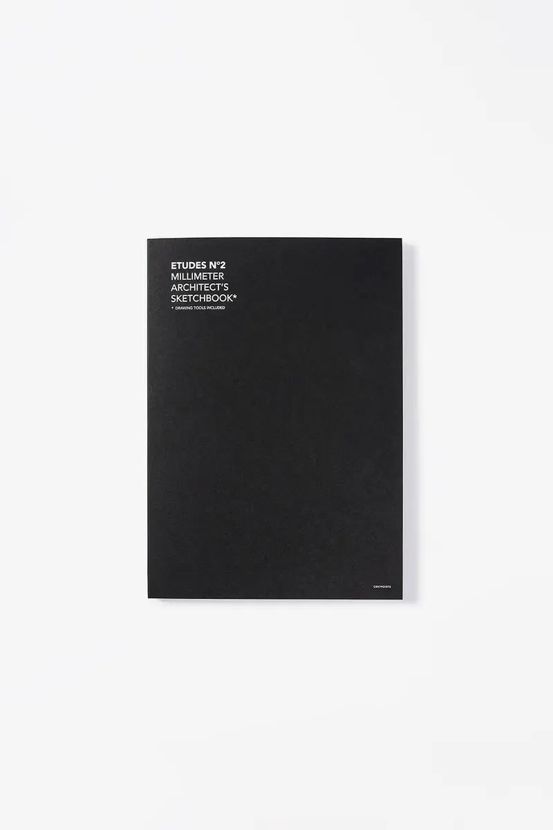 Grand cahier à papier millimétré A4 "Études"