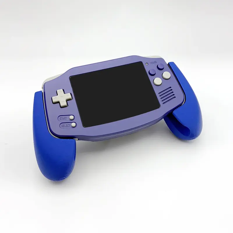 Grip poignées 3D pour Anbernic RG34XX — pose sans outil ni démontage