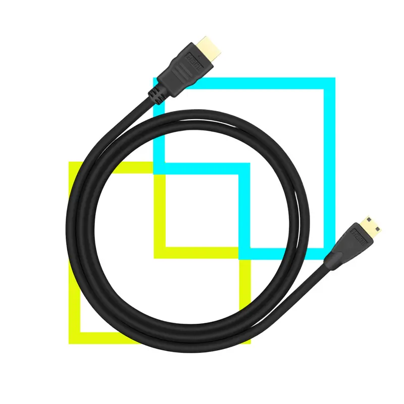 HDMI - mini HDMI video cable (not USB-C)
