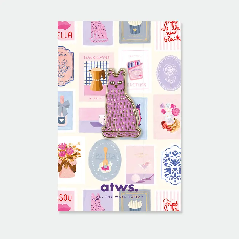 Holly The Cat - Pins