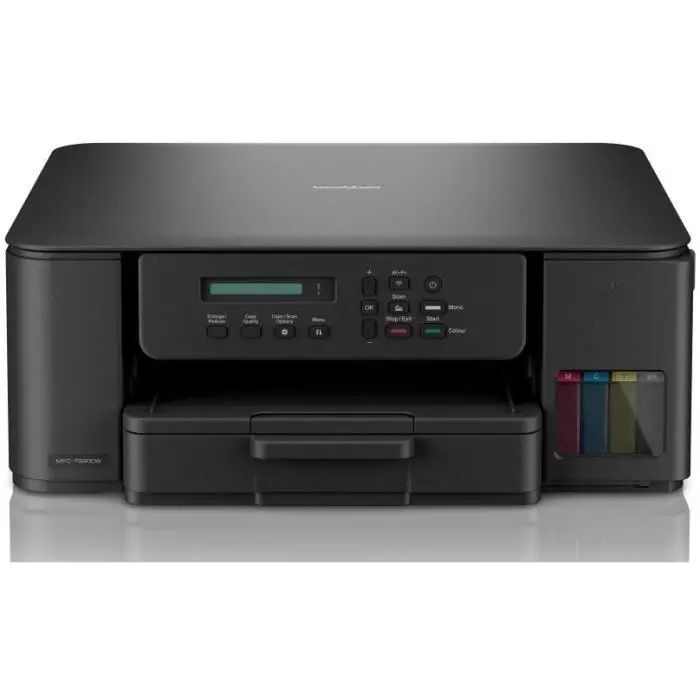 Imprimante multifonction - BROTHER - DCP-T580DW - 3-en-1 - Wi-Fi et Wi-Fi direct - Jet d'encre - A4 Tank