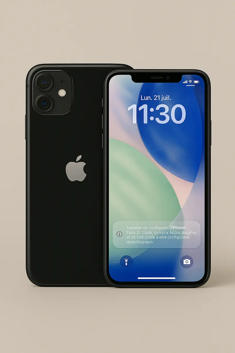 iPhone 12 Noir 128 Go – Parfait État, Batterie 100 %, Écran Impeccable