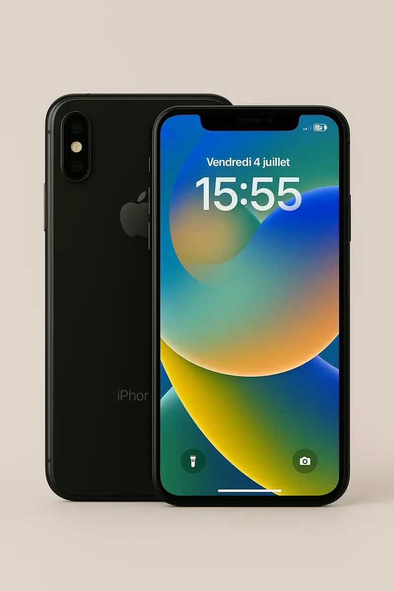 📱 iPhone X 256 Go Gris Sidéral-Bon état