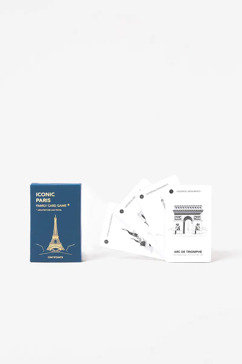 Jeu de 7 familles - Iconic Paris