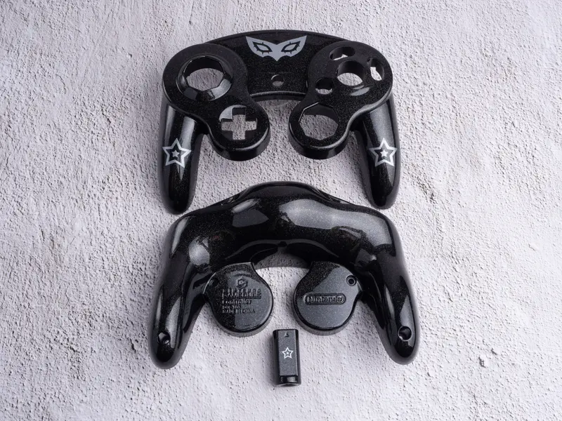 Joker - Custom Painted GameCube Controller Shells
