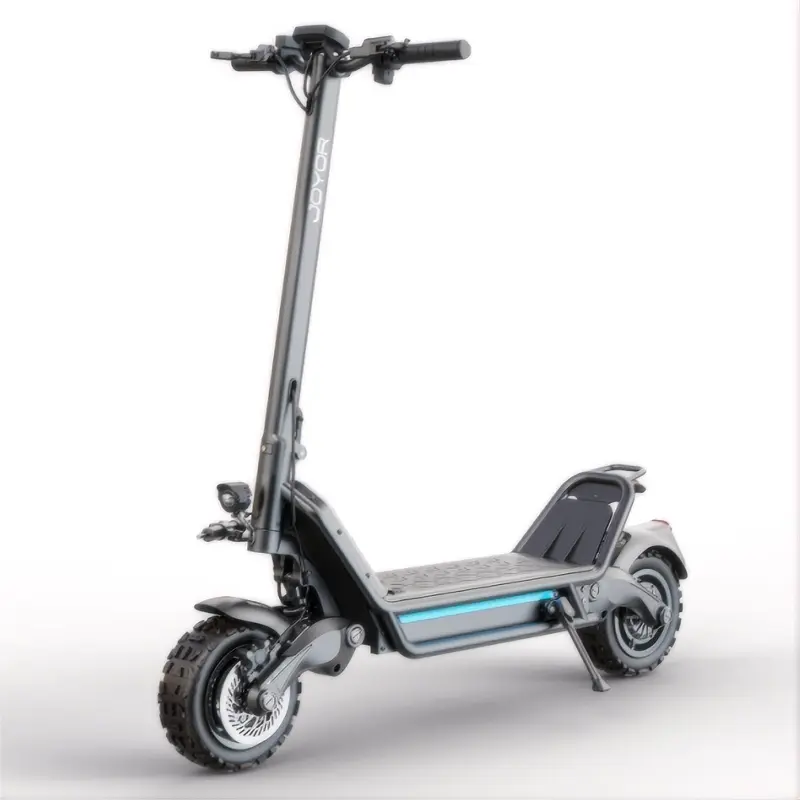 JOYOR E8-S Electric Scooter - 1600W*2 Motors 72V31.5AH Battery 100KM Range Disc Brakes Foldable Design - Black