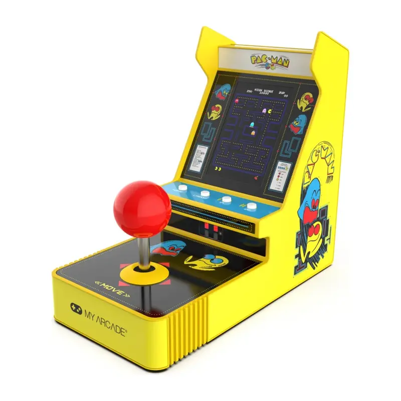 Joystick Player My Arcade — mini arcade à joystick et écran vertical, sur piles ou USB-C