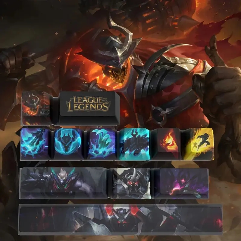 Keycaps Mordekaiser League of Legends – un set sombre qui reste lisible
