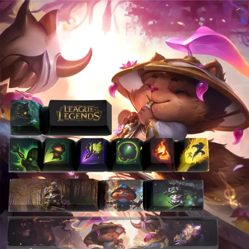 Keycaps Teemo League of Legends – L'idée cadeau pour un joueur qui débute