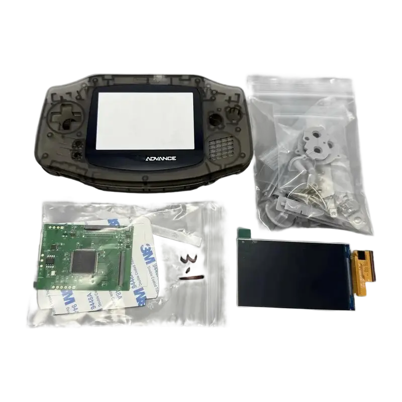 Kit écran IPS 2,9 pouces et coque Game Boy Advance — sans découpe