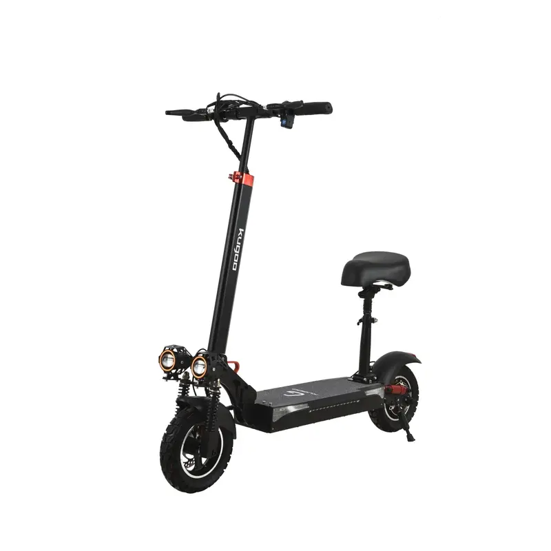 KUGOO M4 PRO Electric Scooter - Motor 500W 10" Tires Removable seat Foldable - Black