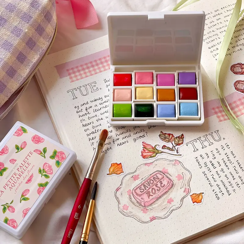 La Petite Palette Aquarelle - Jardin des Fleurs