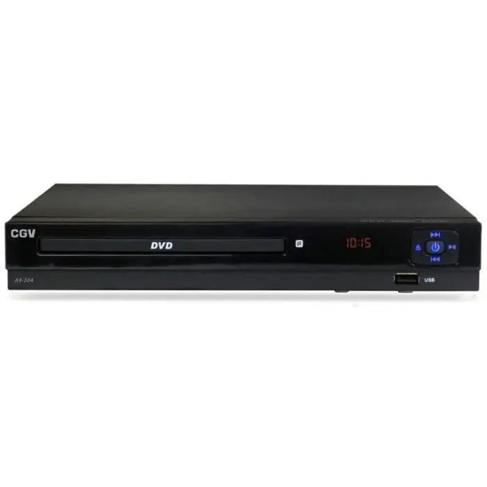 Lecteur DVD de salon - CGV - AX 204 - Upscaling 1080P - Télécommande a gros boutons - Lecture Multimédia