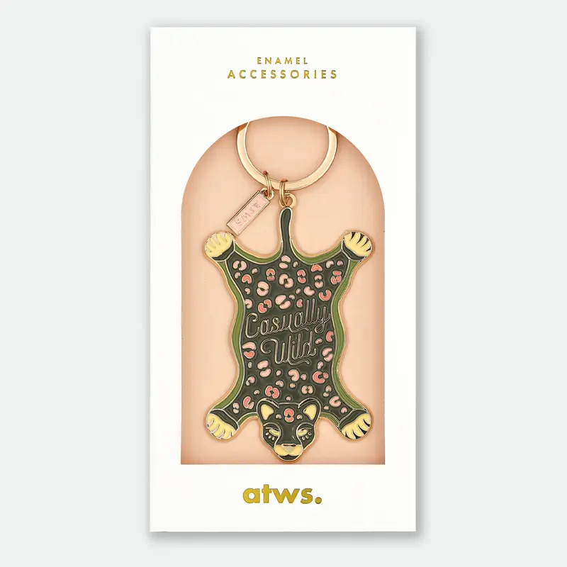 Leopard Carpet - Keychain
