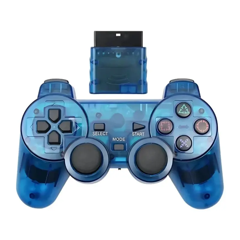 Manette PS2 Sans Fil avec Vibration – Immersion et Précision