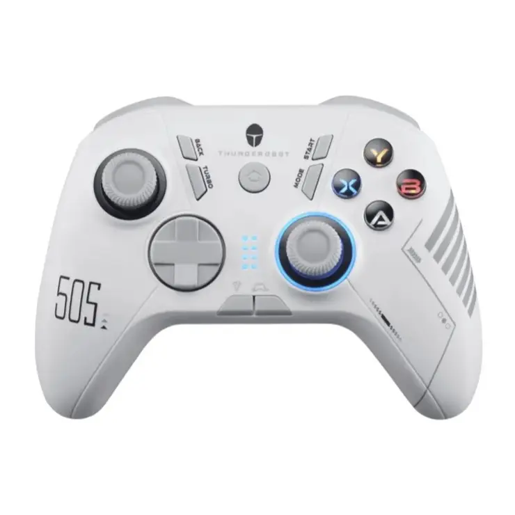 Manette Thunderobot G50S Blanc – Contrôle précis et multi-connectivité