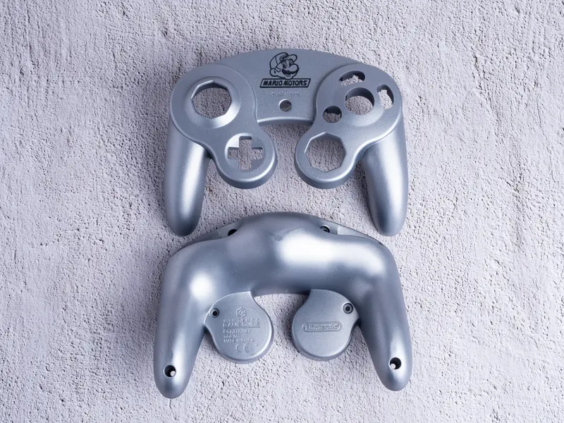 Mario Motors - Custom Painted GameCube Controller Shells
