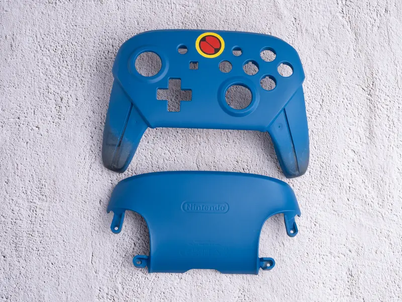 MegaMan Battle Network - Custom Nintendo Switch Pro Controller Shells