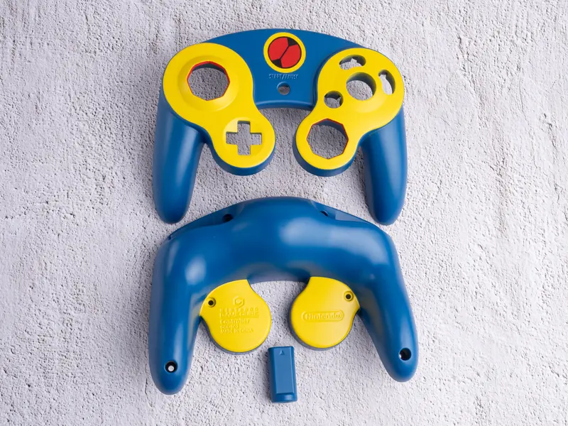 MegaMan Battle Network - Custom Painted GameCube Controller Shells