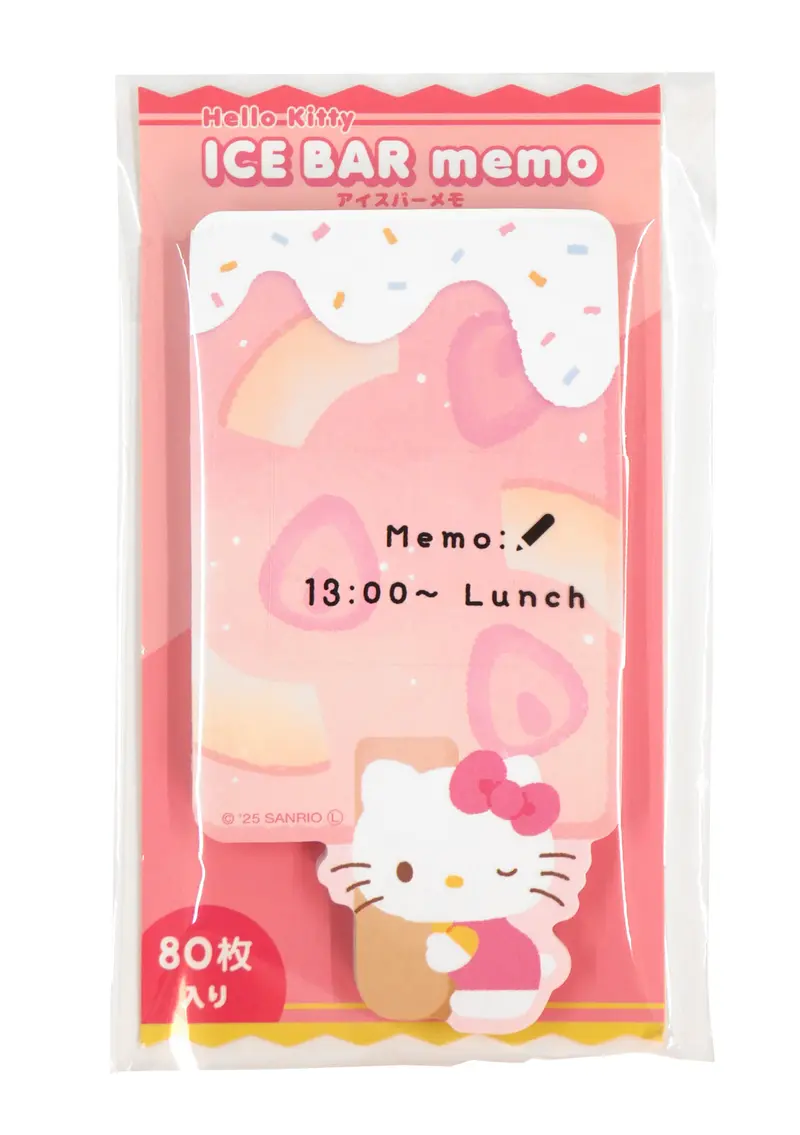 Memo pad - Glace Sanrio Hello Kitty