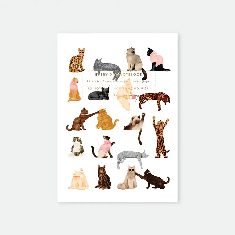 meow. - Notebook A5