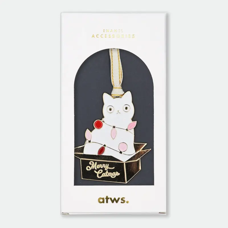 Merry Catmas - Christmas ornament