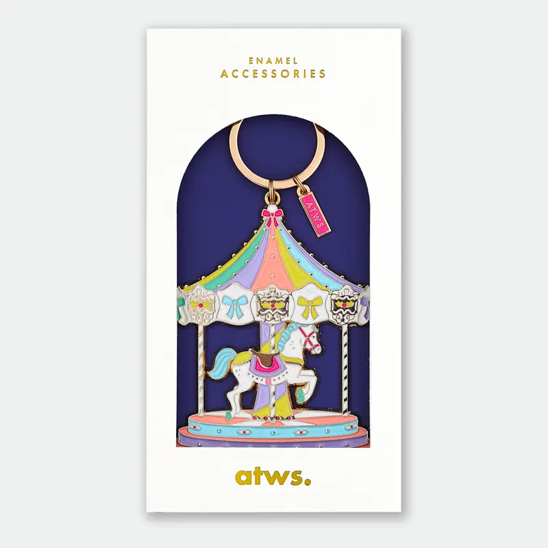 Merry Go-Round - Keychain