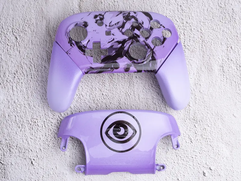 Mewtwo / Pokémon - Nintendo Switch Custom Controller Shells