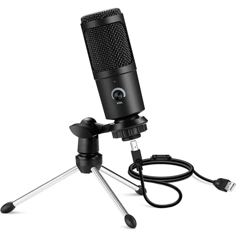 Microphone Professionnel USB pour PC/MAC/Linux
