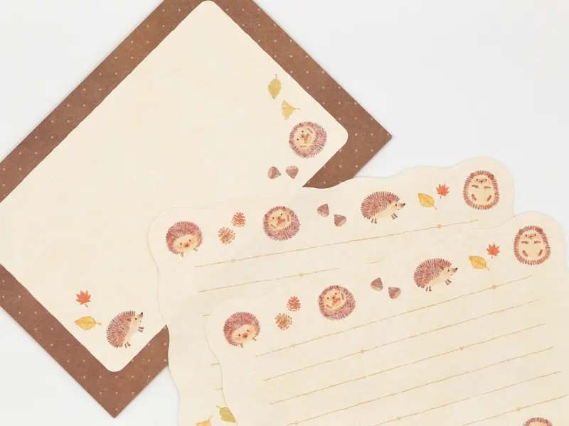 Mini cartes japonaises | Hérissons