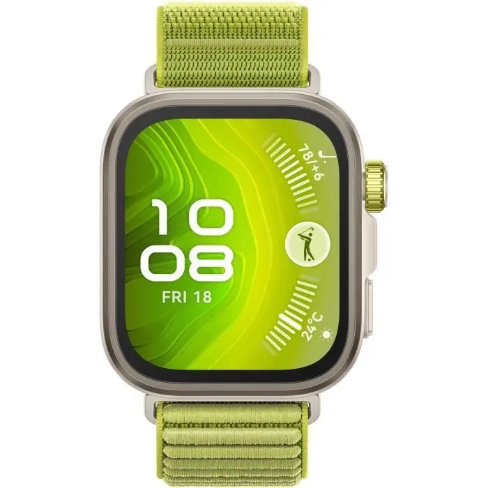 Montre connectée - HUAWEI - Watch FIT 4 PRO - Vert