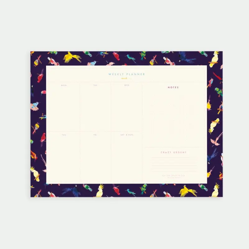 Neon bird - Weekly Planner