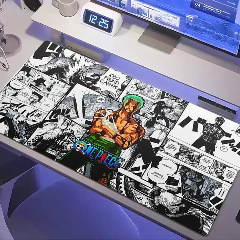 One Piece Zoro Manga - Tapis de souris XXL