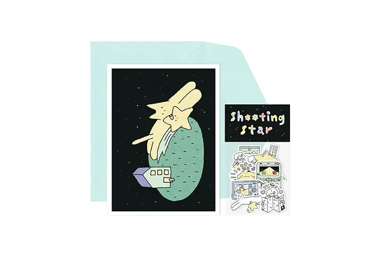 Pack de stickers Shooting Star