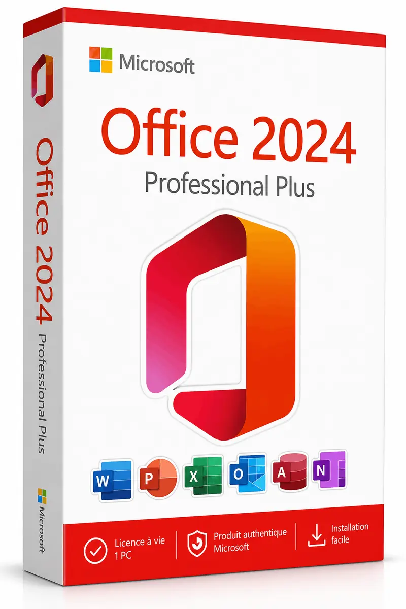Pack Office 2024 (Pour Windows 10 et 11)