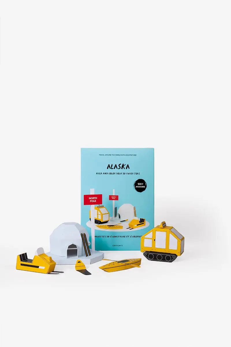 Papercraft 3d - Alaska
