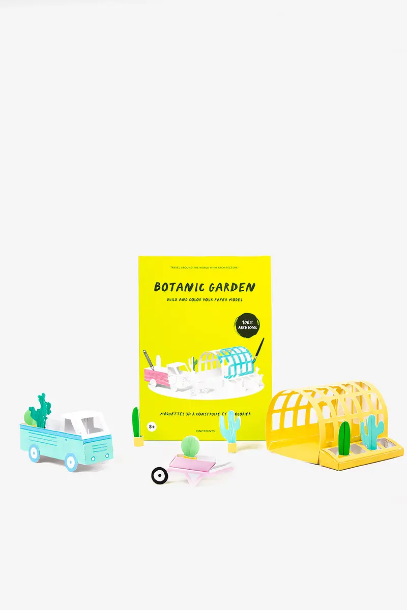 Papercraft 3d - Botanic Garden cadeau Pâques
